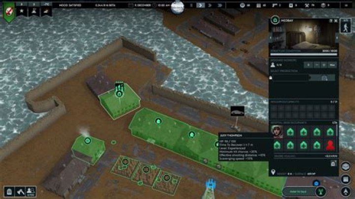 At what rate and range does the Medbay heal one's dwellers?