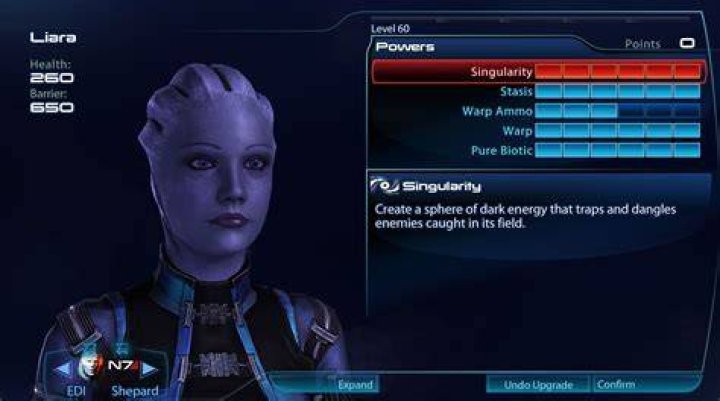 At which moment exactly is it possible to select bonus power in Mass Effect 3?
