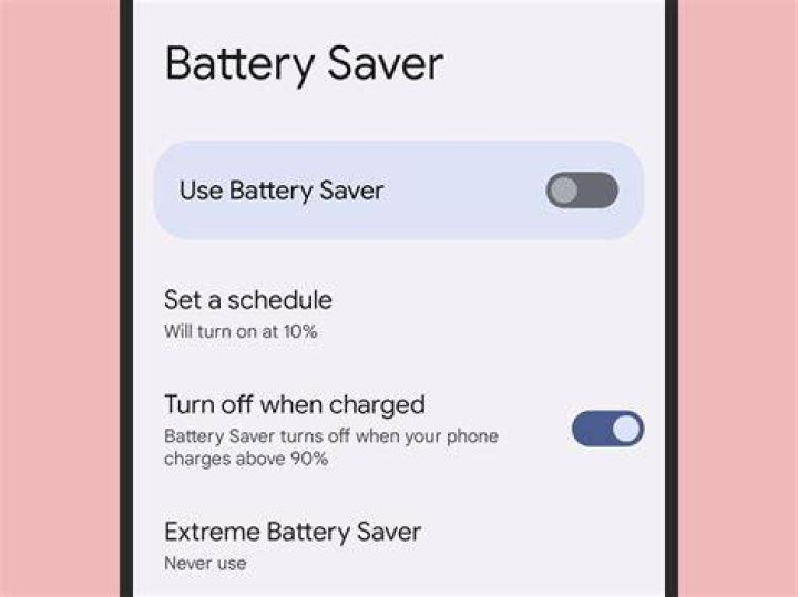 Battery saver mode does not work
