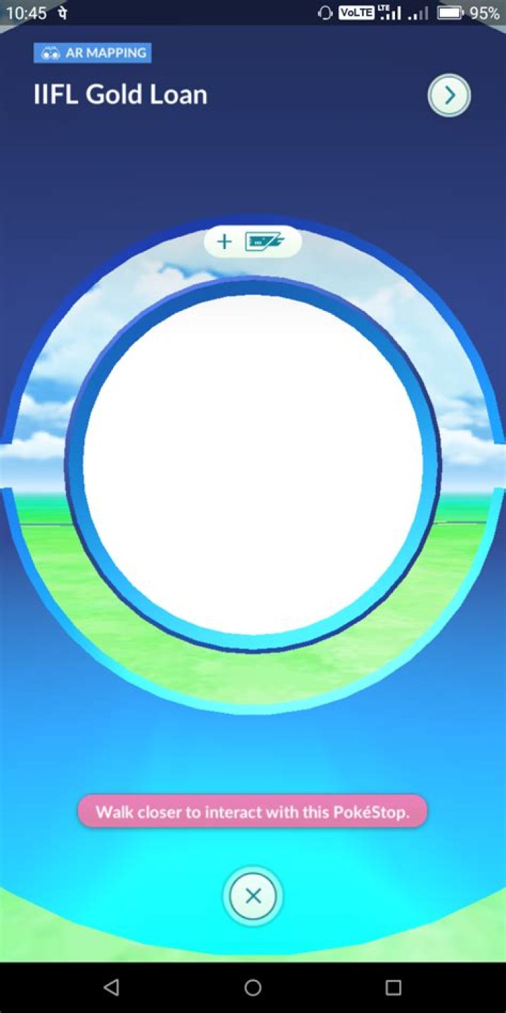 Blank pokestop / gym photo disc issue