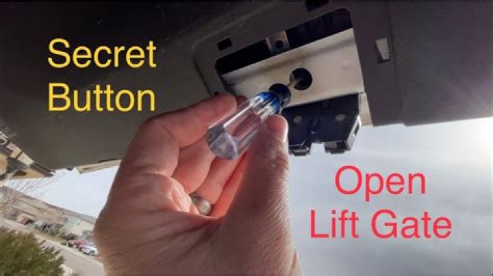 Can't open Great Lift Gate from Inside