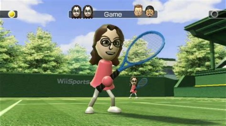 Can humans put english on the ball in Wii Sports Tennis