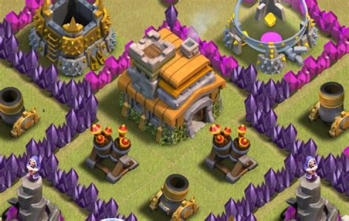 Can I destroy these adjacent Air Defenses with my Lightning Spells?