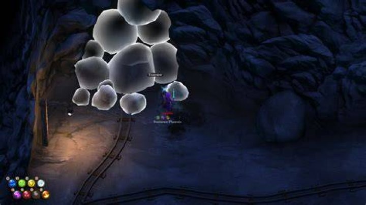 Can I get past the rocks in the Jarn mines?