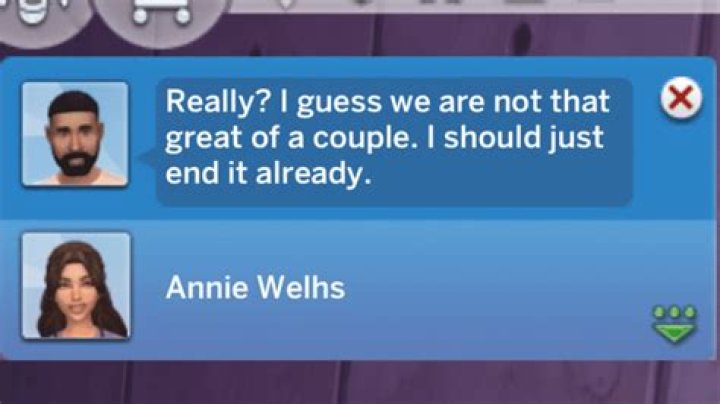 Can I make other Sims break up?