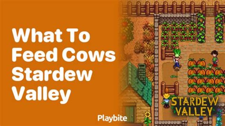 Can I really feed crawdads to cows in Stardew Valley?