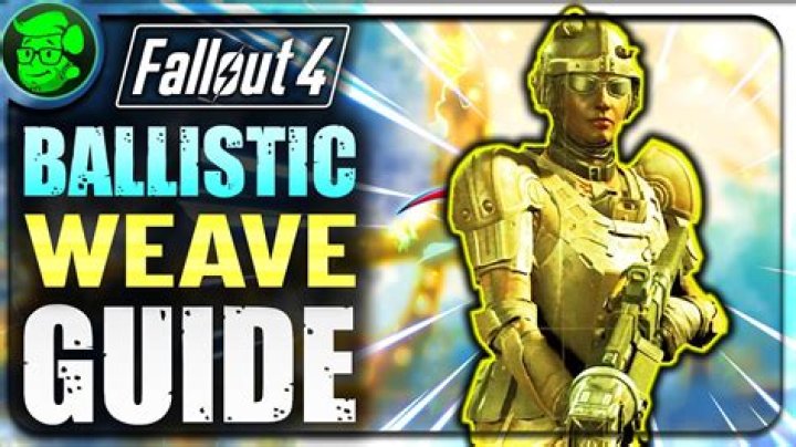 Can I still get ballistic weave in fallout 4?