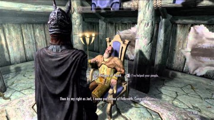 Can’t become Thane of Falkreath
