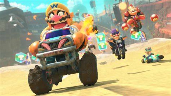 Can the split screen in Mario Kart 8 be removed?