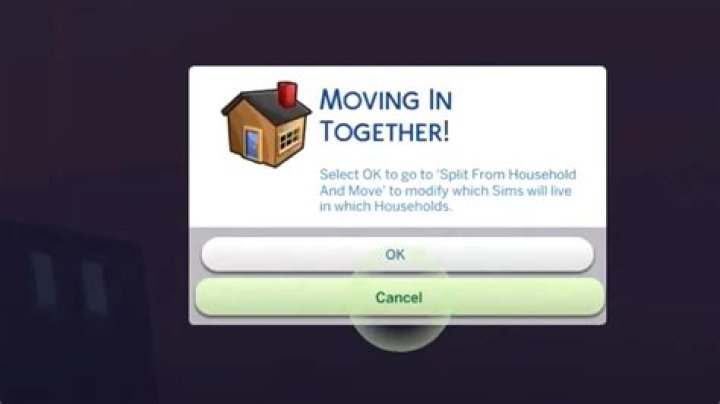 Can you ask a Sim to move in with yours when they're in a relationship?