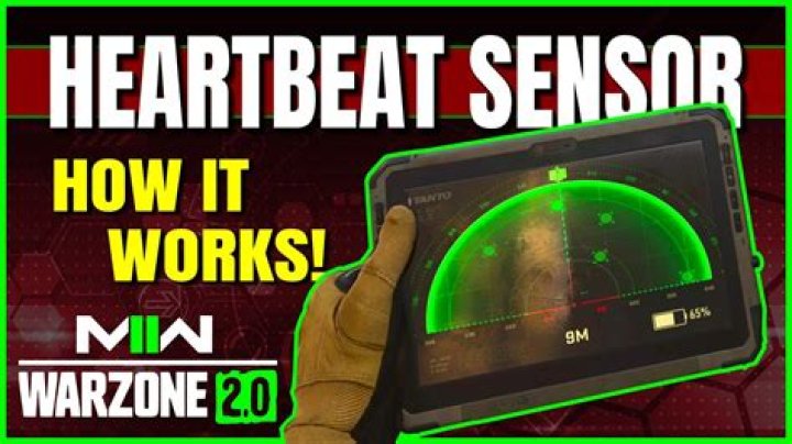 Can you spot enemies above or below you using the heartbeat sensor in Warzone?