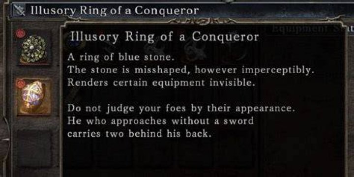 Can you use Dark Sign and still get Illusory Ring of a Conqueror?