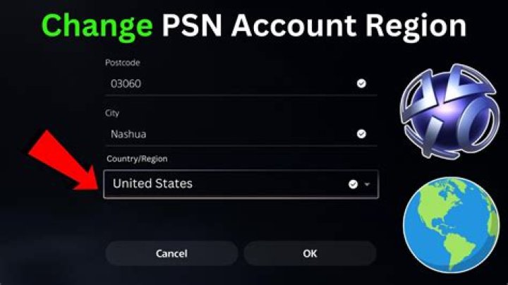Change language (or region) of PSN account