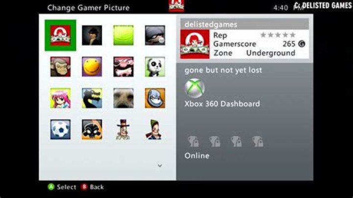 Changing Xbox 360 profile settings from Xbox One