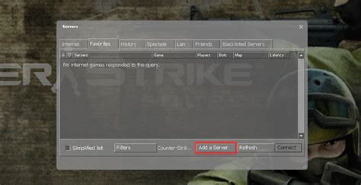 Counter Strike Source private server not found in Lan list
