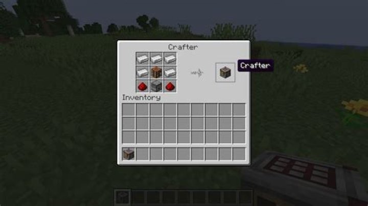 Crafting recipe