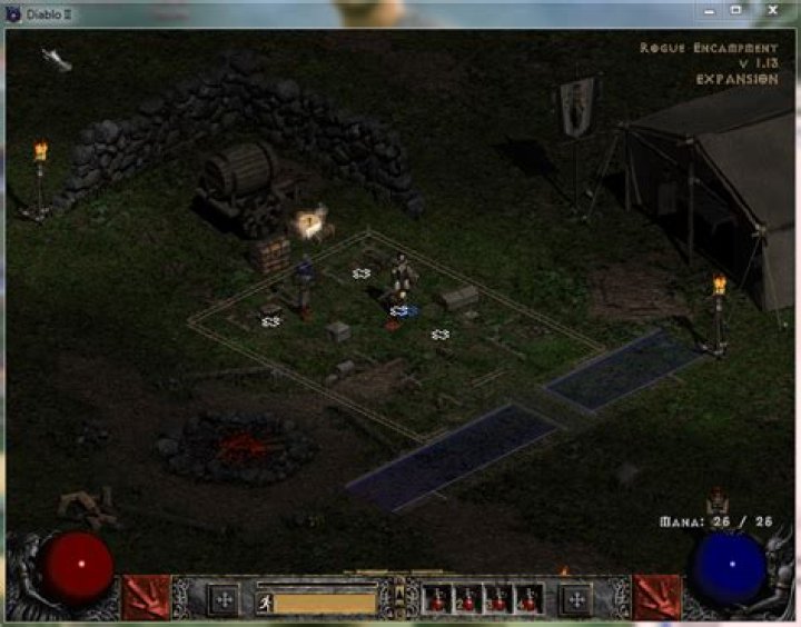 Diablo 2 different maps?