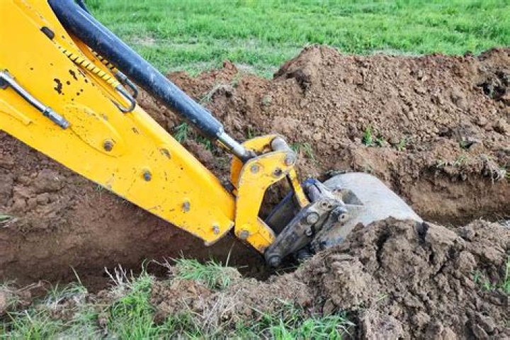 digging to one block below the gravel