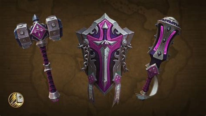 Disadvantage of two-hand weapon + shield in WOW?