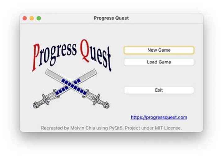 Does Progress Quest end?