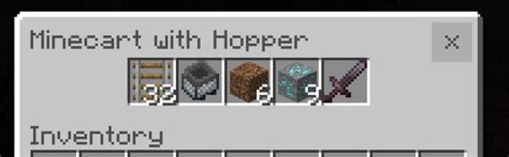 Does the Hopper Minecart trick work on Minecraft Bedrock edtion