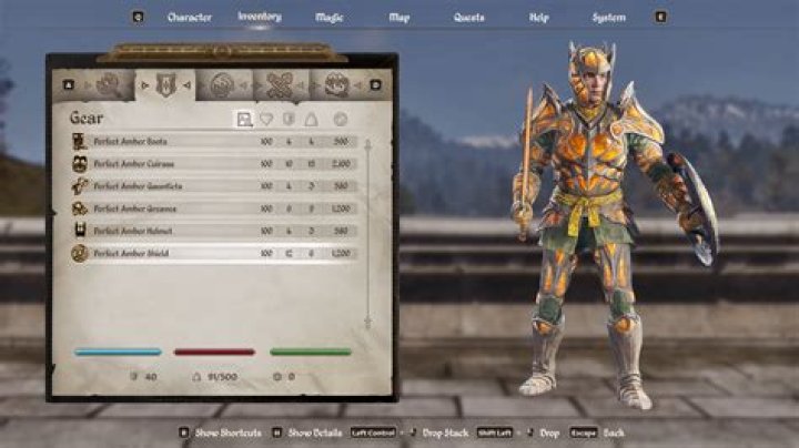 Does wearing full armor set grant bonus?