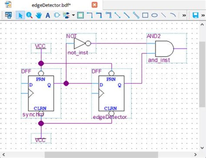 Edge-detector circuit