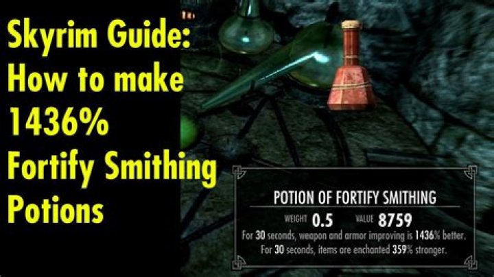 Effect of Potion of Fortify Enchanting on Enchantment Strength