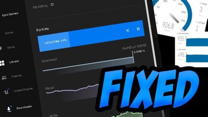 Epic Games - GTA 5 download speed stuck at 0