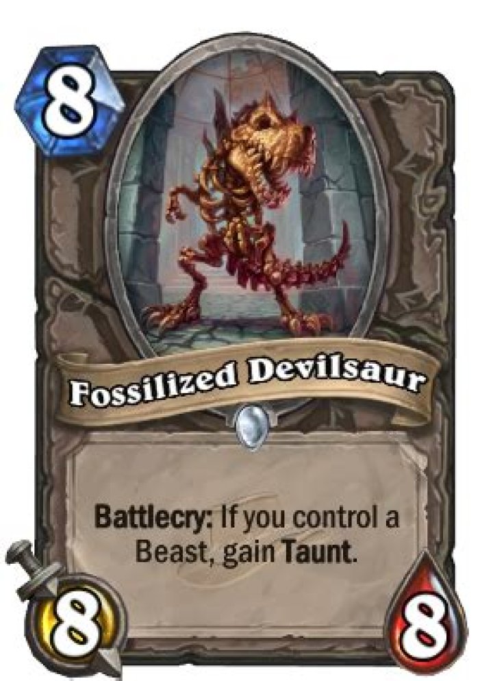 Fossilized Devilsaur