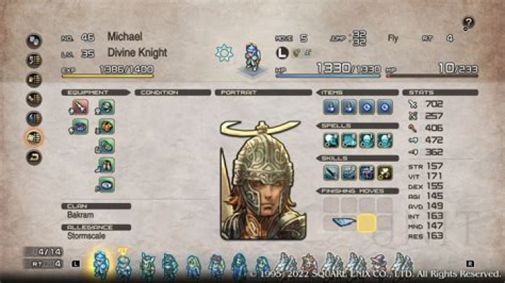 Getting an Angel Knight in Tactics Ogre