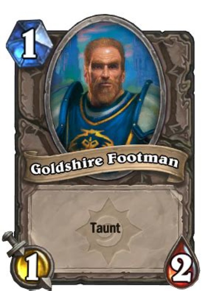Goldshire Footman card
