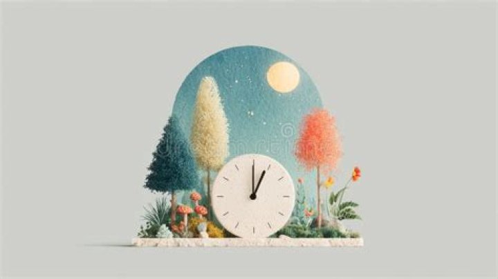 green clock, cycles daily