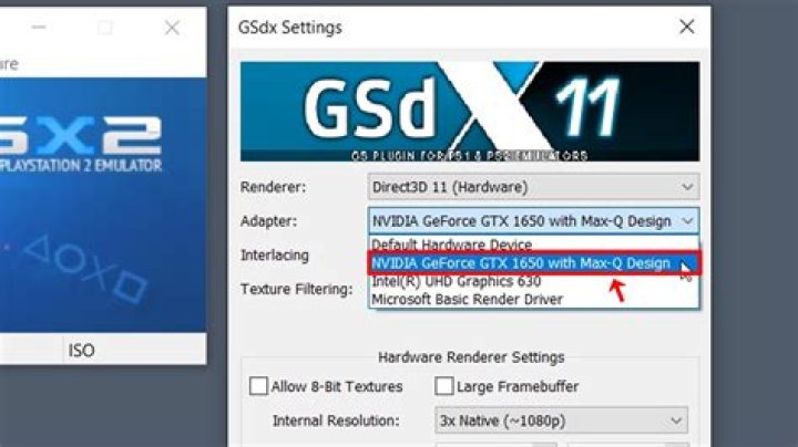 GSdx Settings