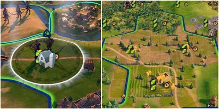 Harvesting Resources in Civ6