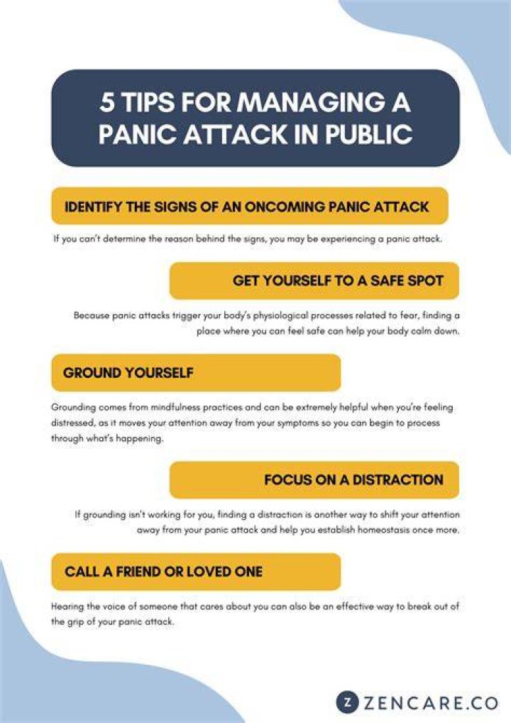 How can I reduce panic in a country?