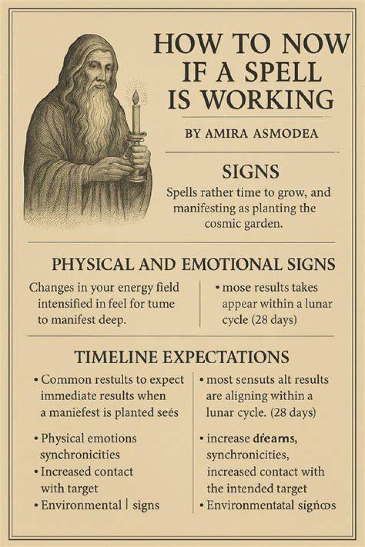 How can I tell what my spells (signs) do?