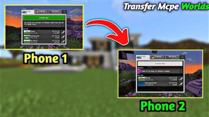 How can I transfer Minecraft pe from my iPhone to my MacBook Pro?