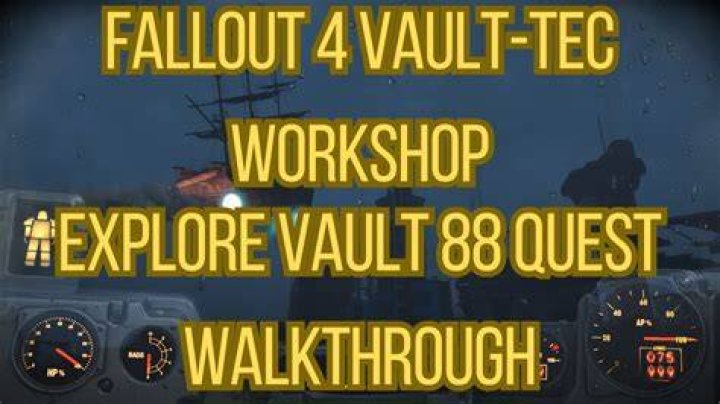 How can I unlock Vault-88 quest items with console commands?
