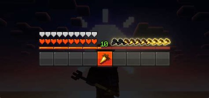 How can you burn your hunger bar the fastest in minecraft?