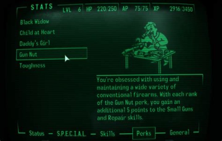 How cleanly remove a perk in Fallout 3?