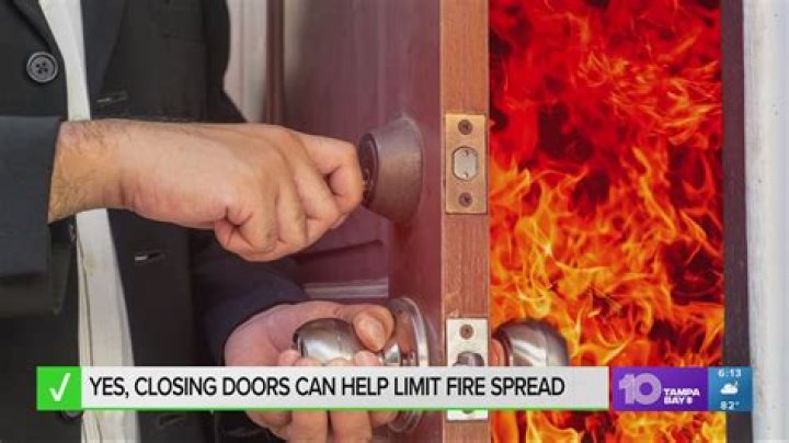 How Do Doors Keep Fire from Spreading?