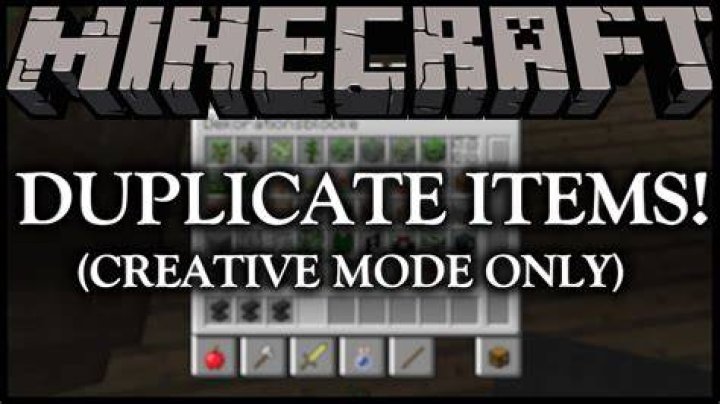 How do I duplicate an item without commands in Minecraft?