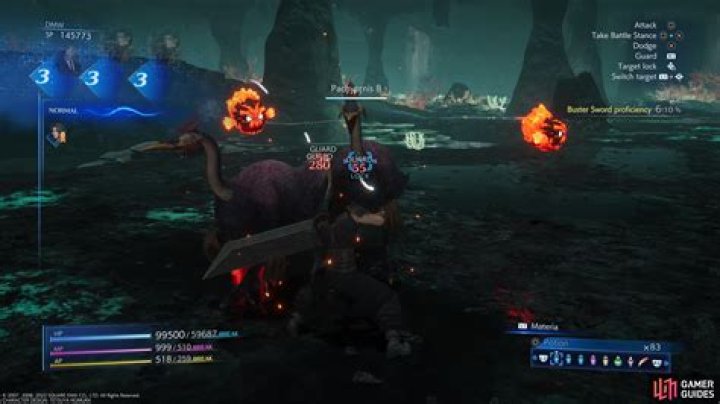 How do I easily level up characters In Final Fantasy VII?