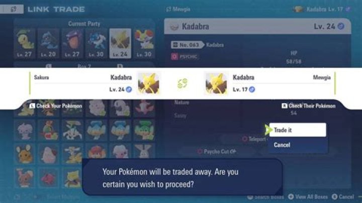 How do I evolve Kadabra to its final form without trading it?