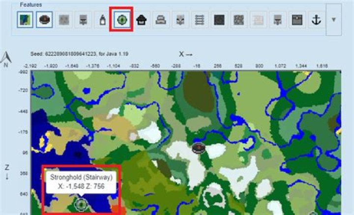 How do I find a Stronghold on a live map?