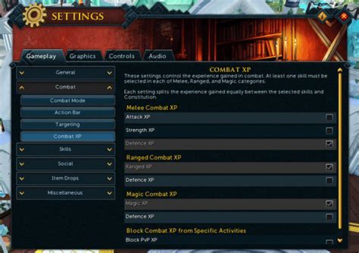 How do I gain defence experience on Runescape 3?