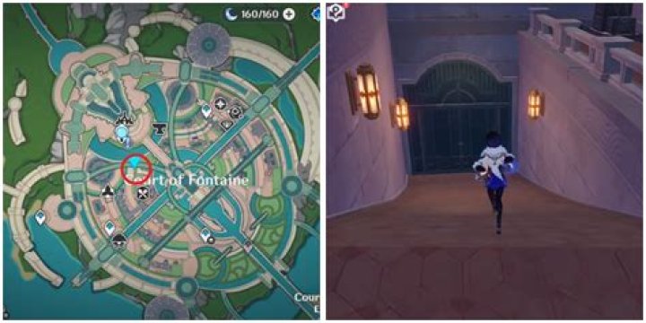How do I get to the two puzzle pieces right at the end of Cloud Bridge?