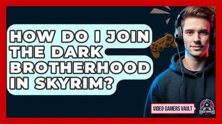 How do I join the Dark Brotherhood?