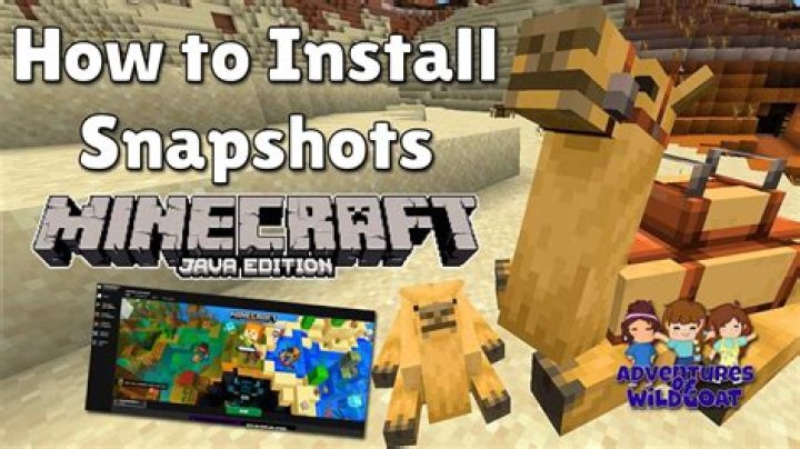 How do I play the new snapshot on Minecraft?